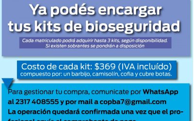 Ya podes encargar tu kit de Bioseguridad
