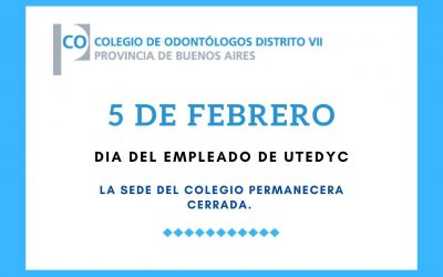 5 DE FEBRERO DÍA DEL EMPLEADO DE UTEDYC